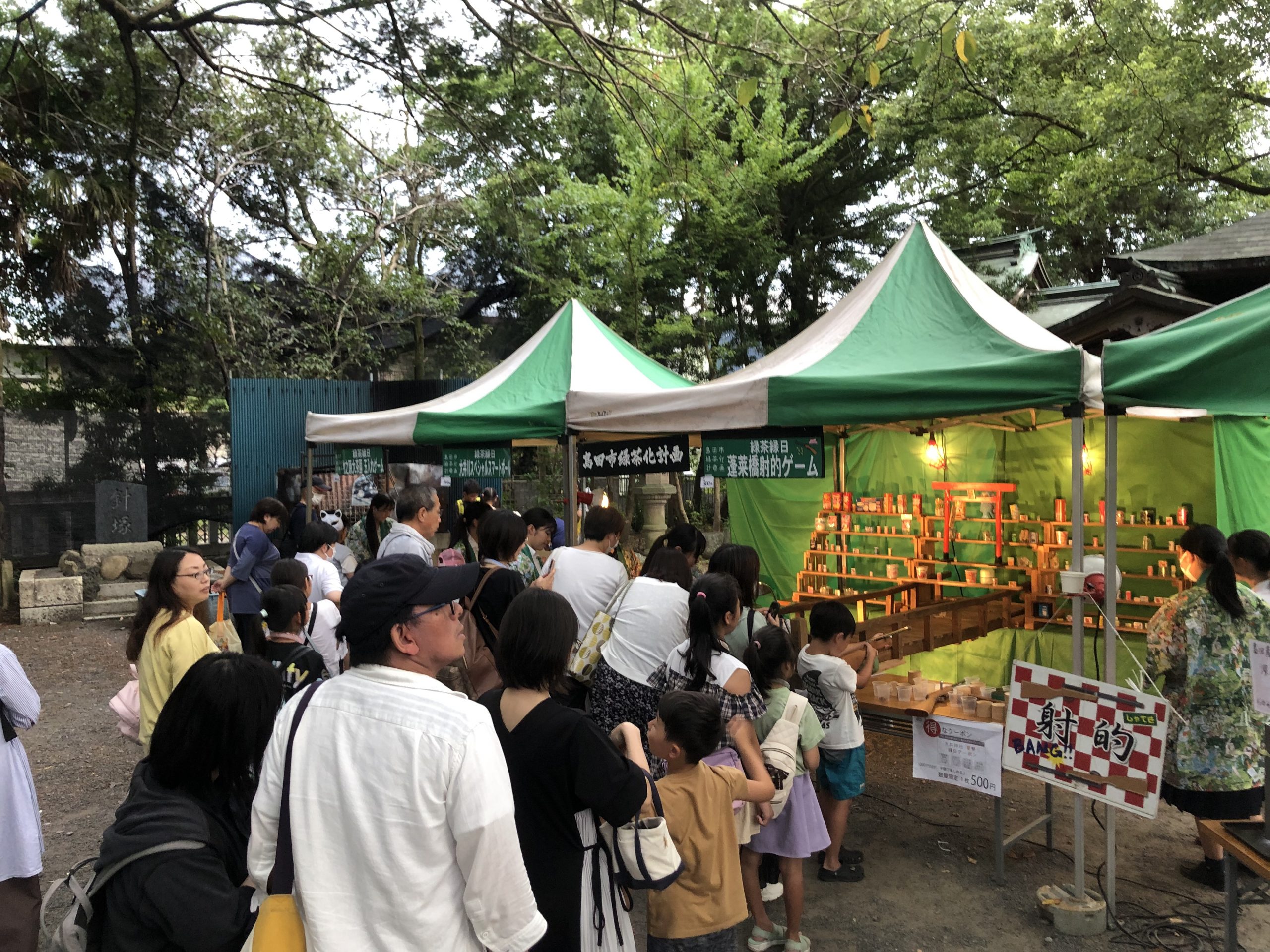 ※去年の夏祭りの様子です。今回のイベントの内容とは異なります。