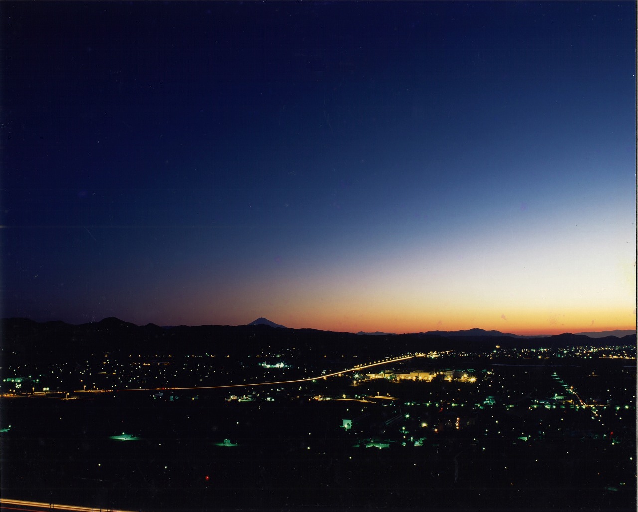 牧之原公園の夜景