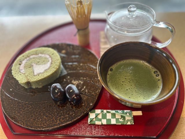 志戸呂焼DE抹茶アフタヌーンtea　抹茶と和スイーツを味わう、特別なひととき